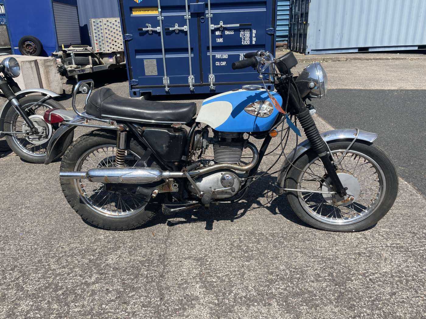 1968-BSA-Starfire-with-B44VS-440cc-Victor-Special-engine-Project-RefD1410