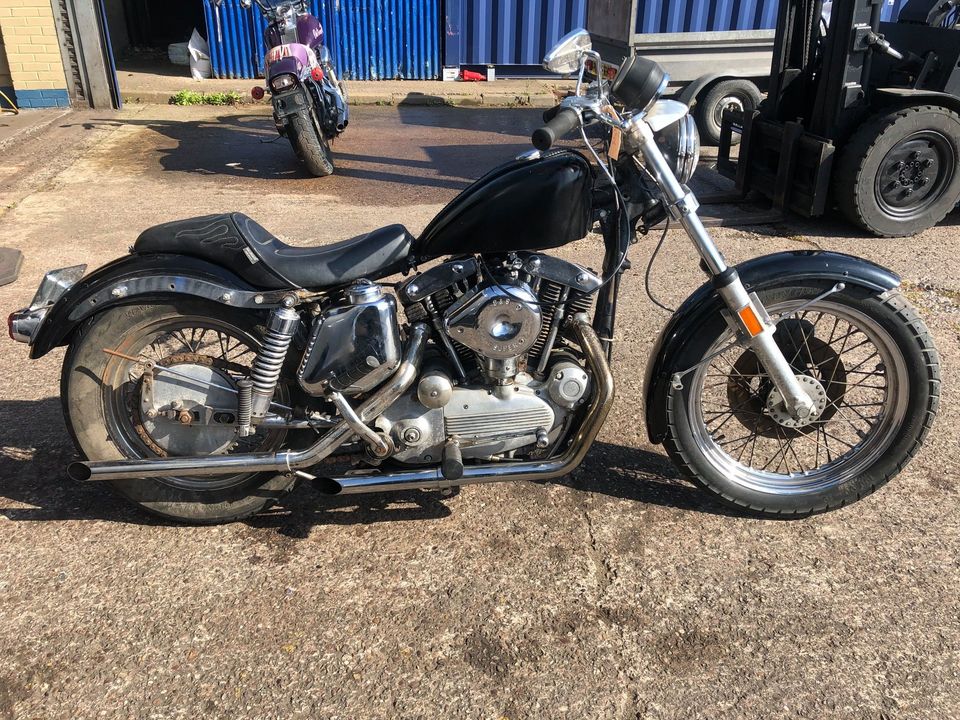 1968 Harley Davidson 883 53ci Ironhead Sportster XLCH
