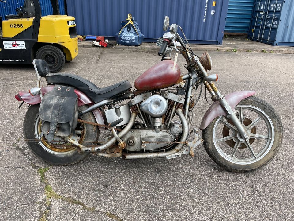 1969 Harley Davidson 900cc XLCH Ironhead Sportster Rare Barn Find Project