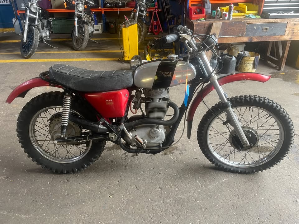 1971 BSA B50T Victor 500cc Project Ref-1533