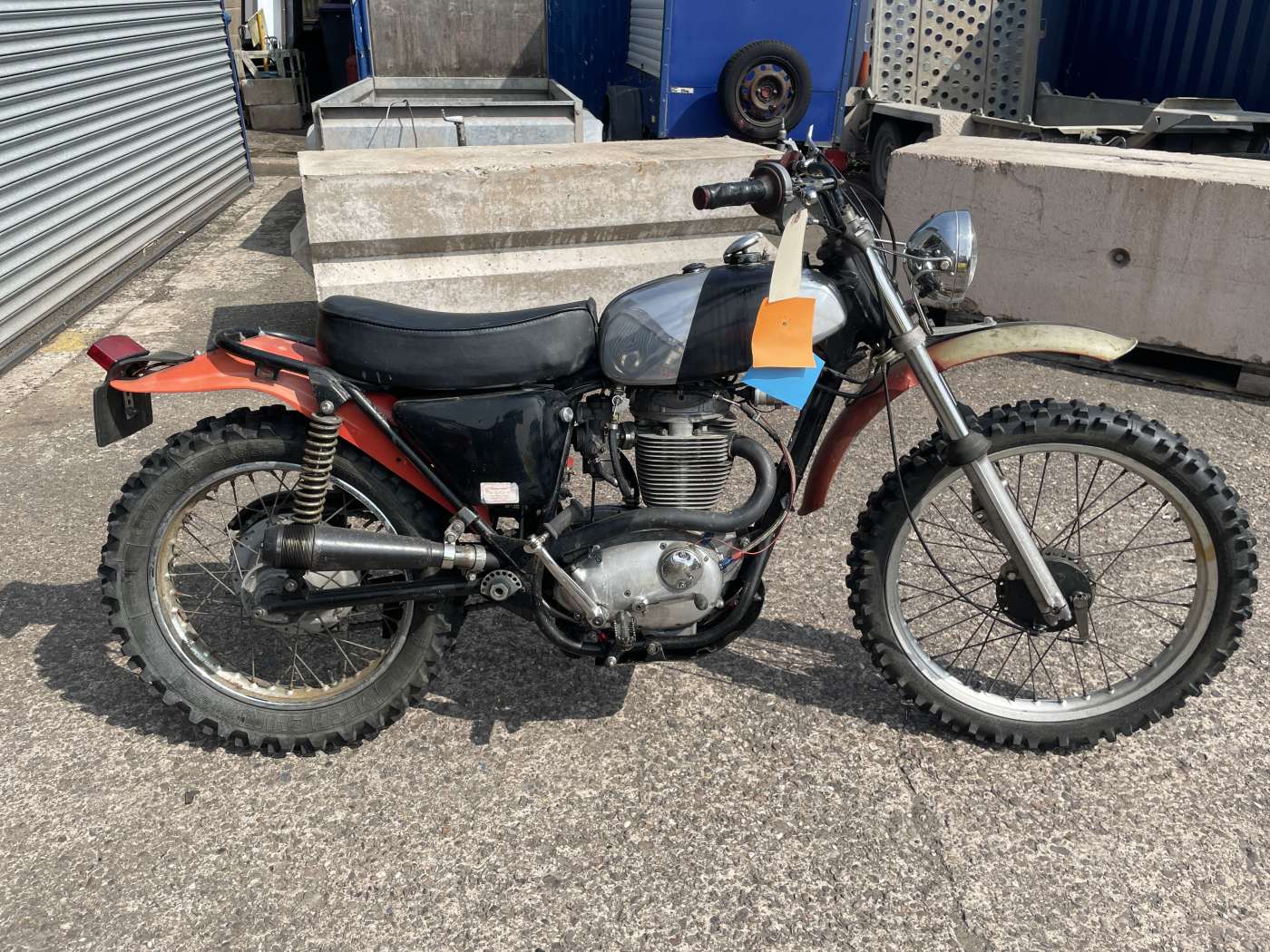 1971-BSA-B50T-Victor-500cc-Running-Project-Ref1635