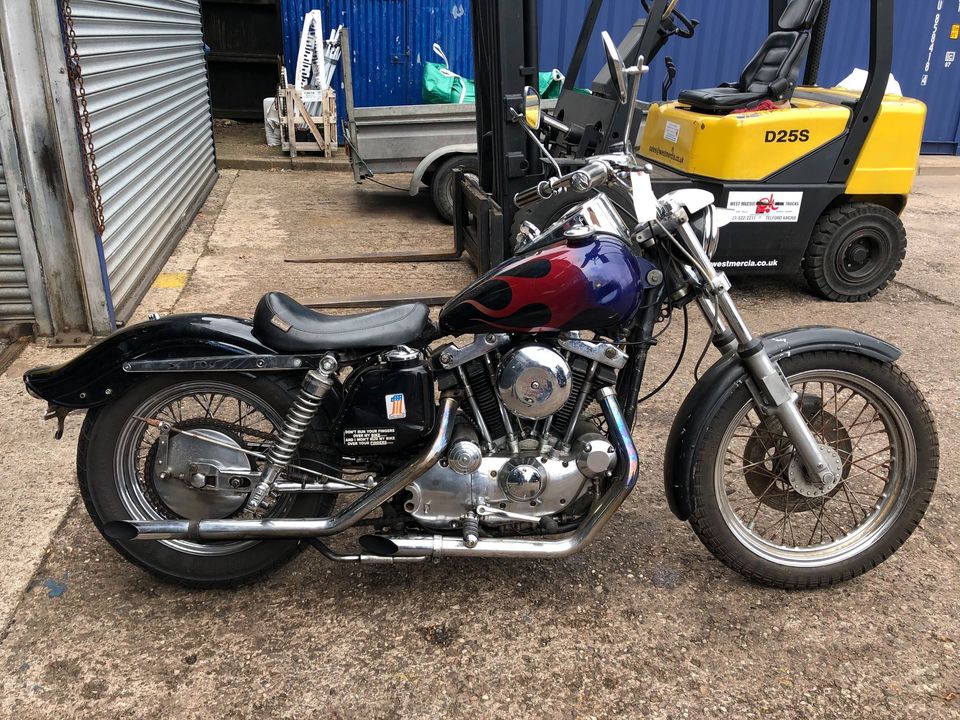 1971 Harley Davidson 1000cc XLX Ironhead Sportster Project