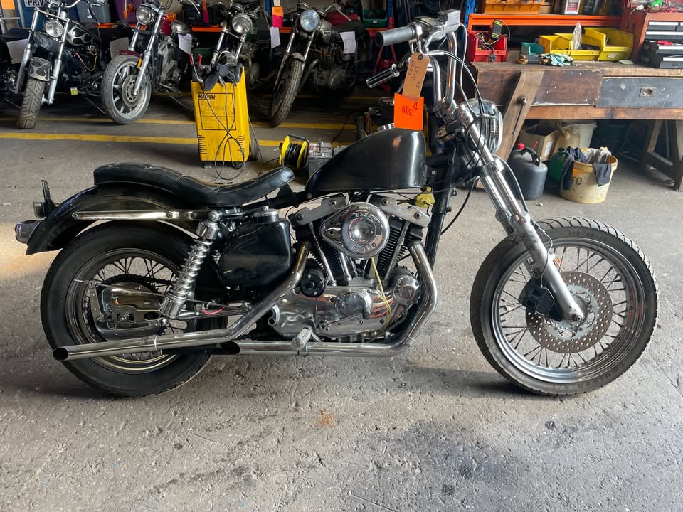 1972 Harley Davidson 1000cc Ironhead Sportster XLCH Ref-D1216
