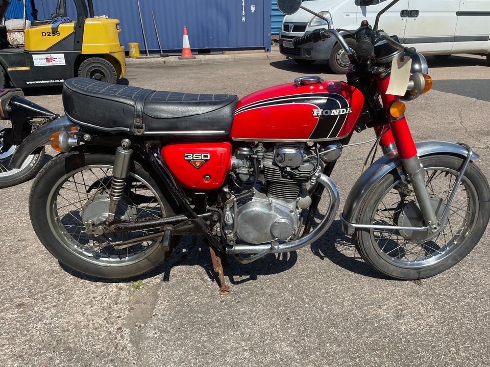 1972 Honda CB350 K4 Super Sport Project