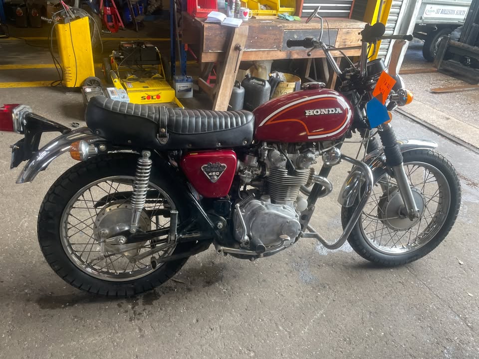 1972 Honda CL450 450cc Project Ref-D1201