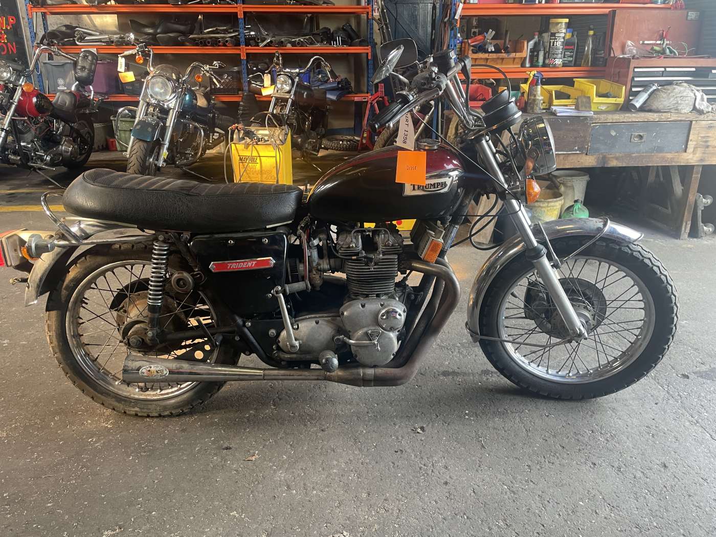 1973-Triumph-750cc-T150V-Trident-Project-RefD1358