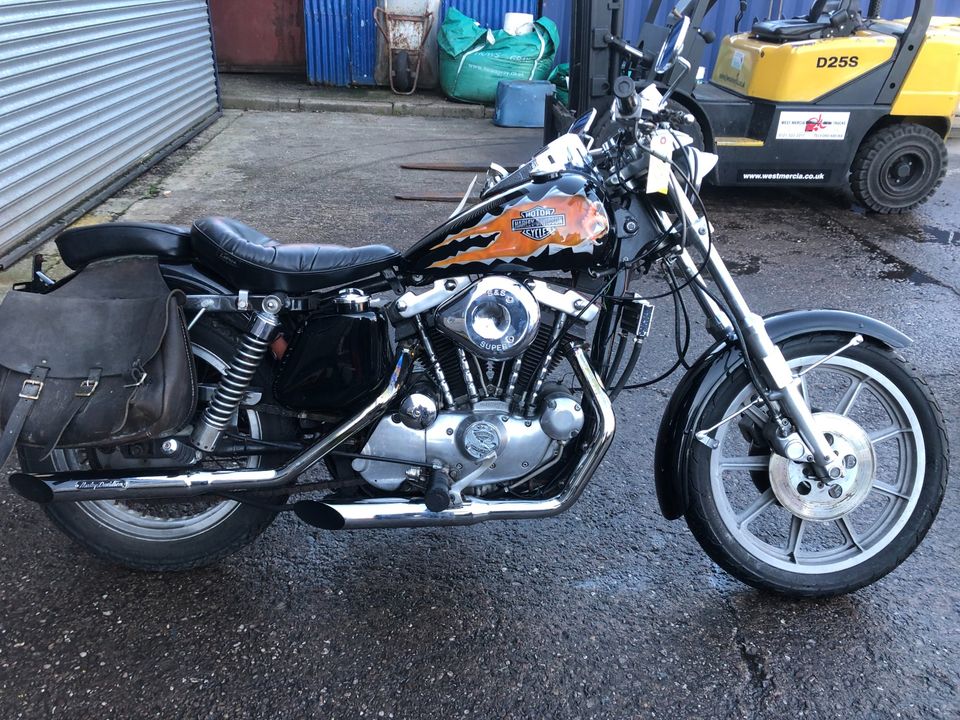 1975 Harley Davidson 1000cc Ironhead Sportster XL XLH