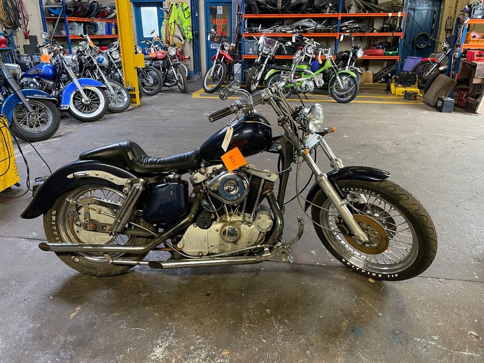 1975 Harley Davidson Ironhead sportster XLH 1000cc Projects
