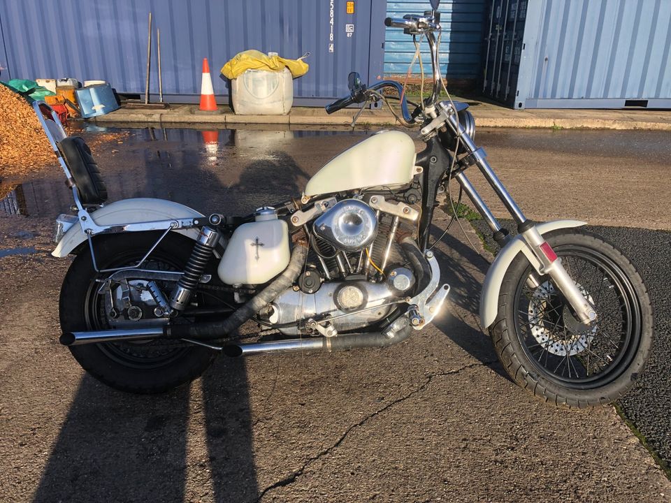 1976 Harley Davidson Ironhead Sportster 1000cc XL XLH Project
