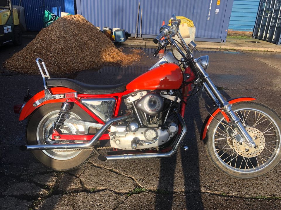 1977 Harley Davidson Ironhead Sportster 1000cc XL XLH