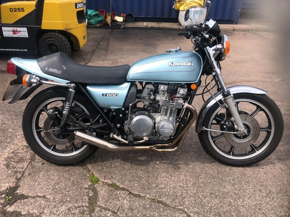 1977 Kawasaki Z650 C1 Silver