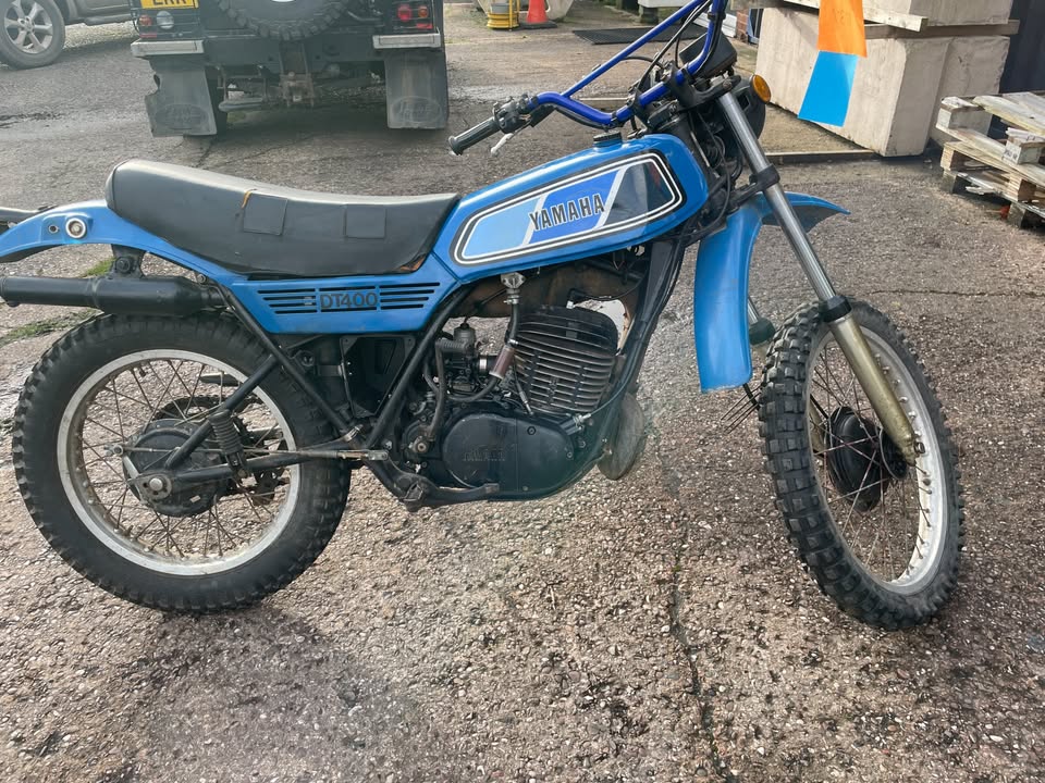 1977 Yamaha DT400 Enduro Project Ref D1137