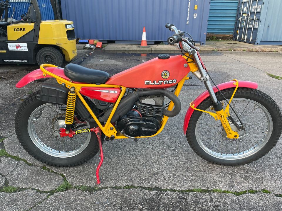 1978 Bultaco Sherpa T 350cc Mod 199 Trials Bike