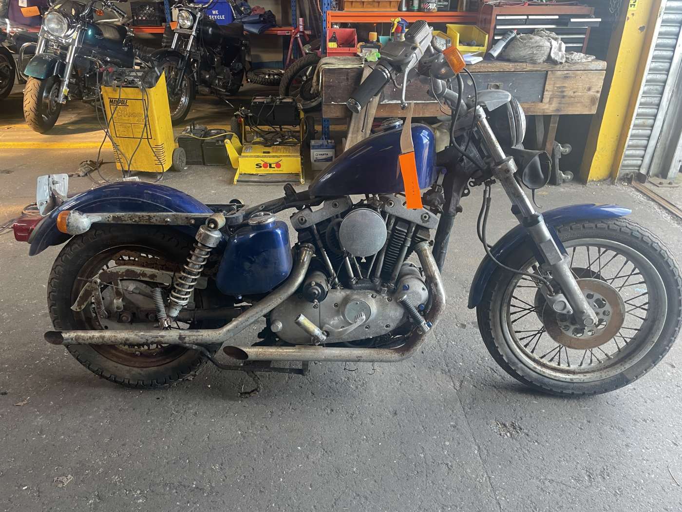 1978-Harley-Davidson-Ironhead-Sportster-Project-Barn-Find-Ref1609