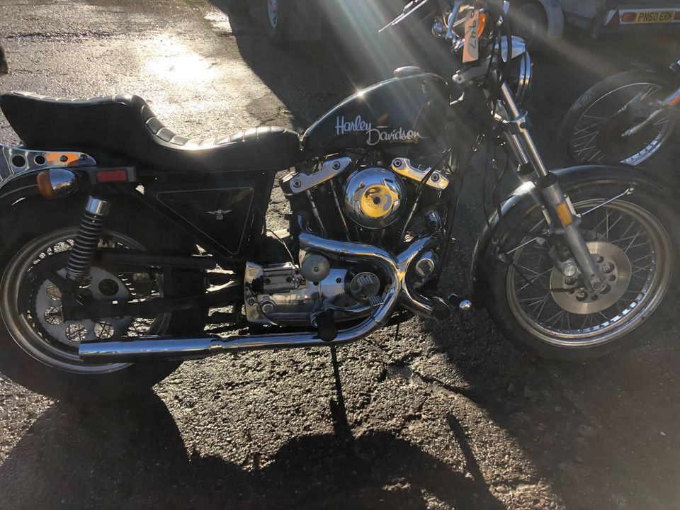 1979 Harley Davidson 1000cc Ironhead Sportster XL XLH Project ref947