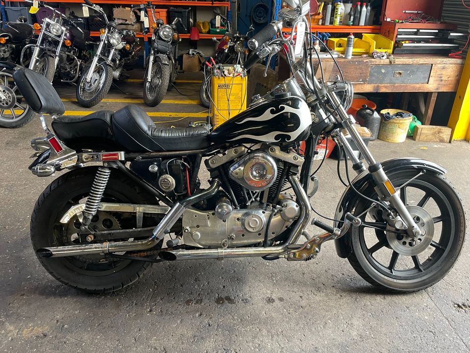 1979 Harley Davidson 1000cc Ironhead Sportster XLS Project