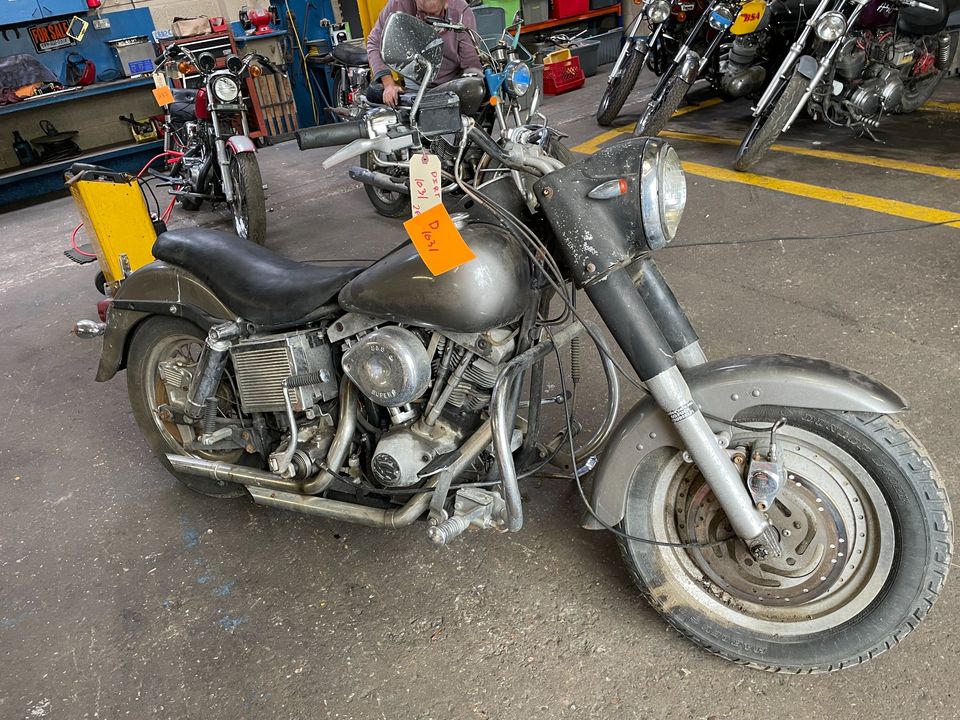 1979 Harley Davidson Shovelhead FXS 1200cc Project Kick and Electric start