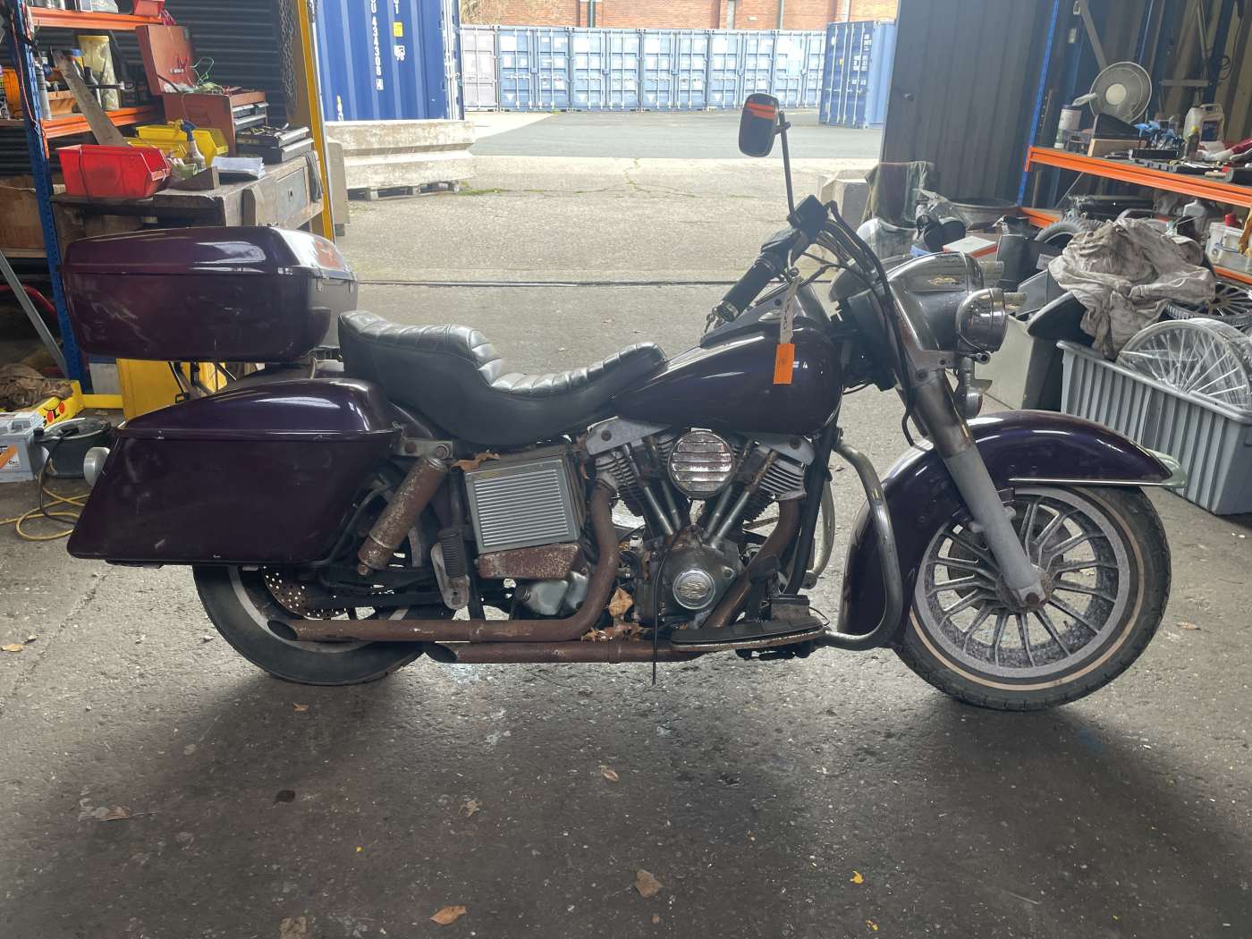 1980-Harley-Davidson-FLH-80-1340cc-Shovelhead-Barn-Find-Ref1590