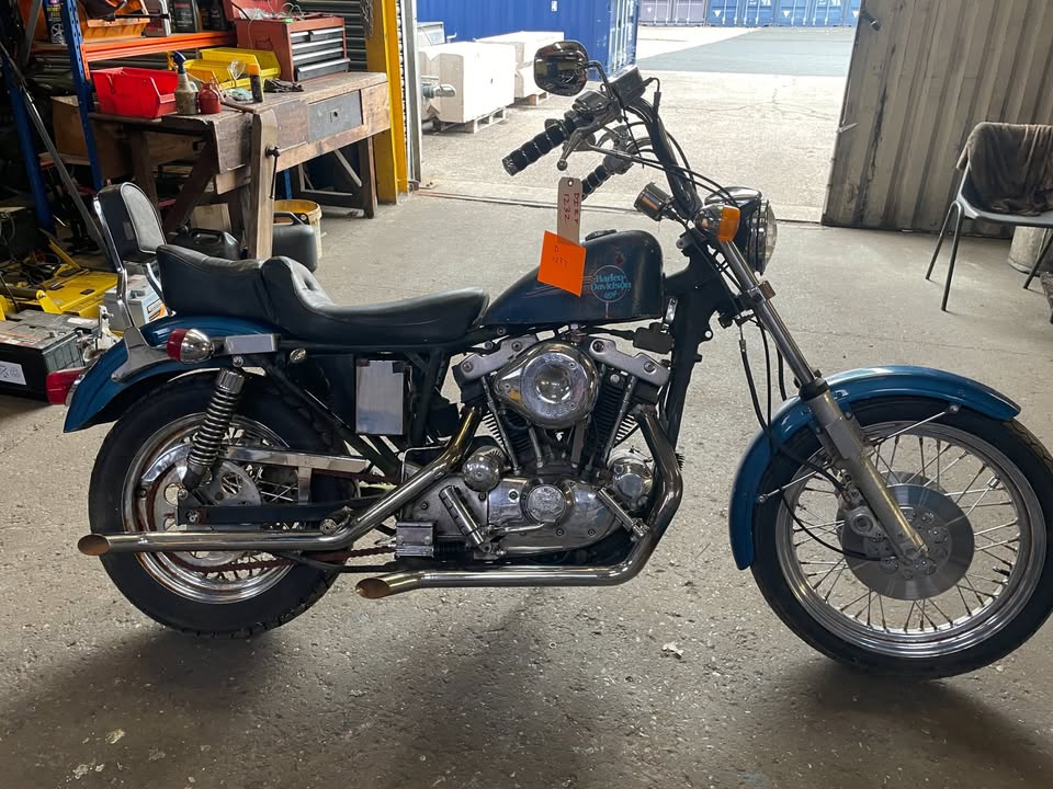 1980-Harley-Davidson-Ironhead-Sportster-1000cc-Project-Ref-D1232