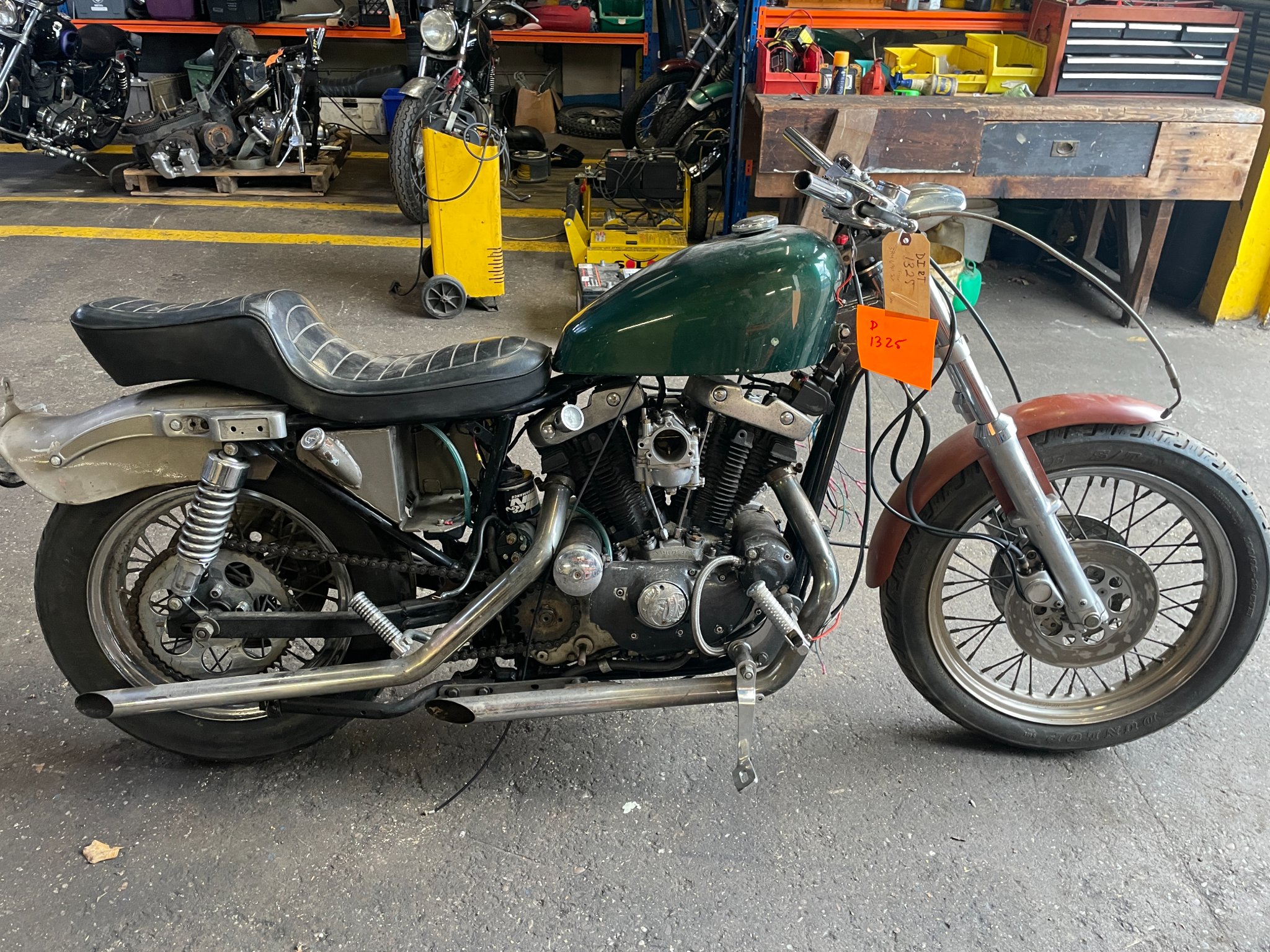 1980-Harley-Davidson-Ironhead-Sportster-XLH-1000cc-Project-Ref-D1325