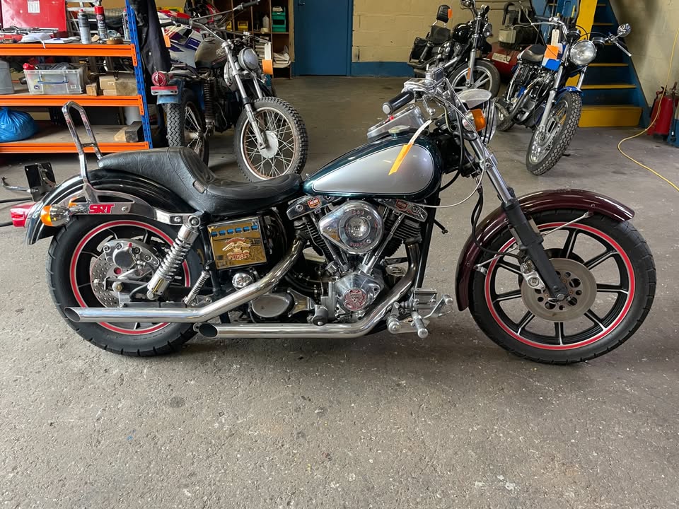 1980 Harley Davidson Shovehead FXEF 80ci Ref D1255