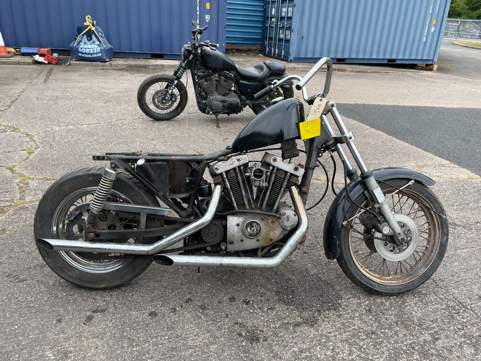 1981 Harley Davidson Ironhead Sportster 1000cc Project