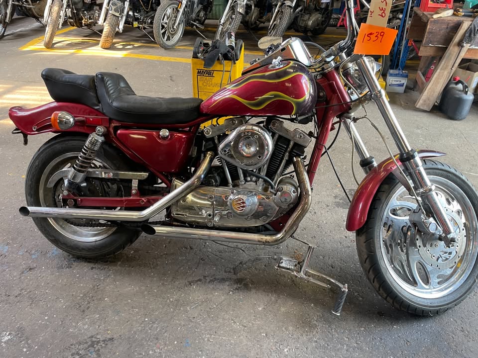 1982 Harley Davidson Ironhead 1000cc XLH Sportster Project Ref-1539