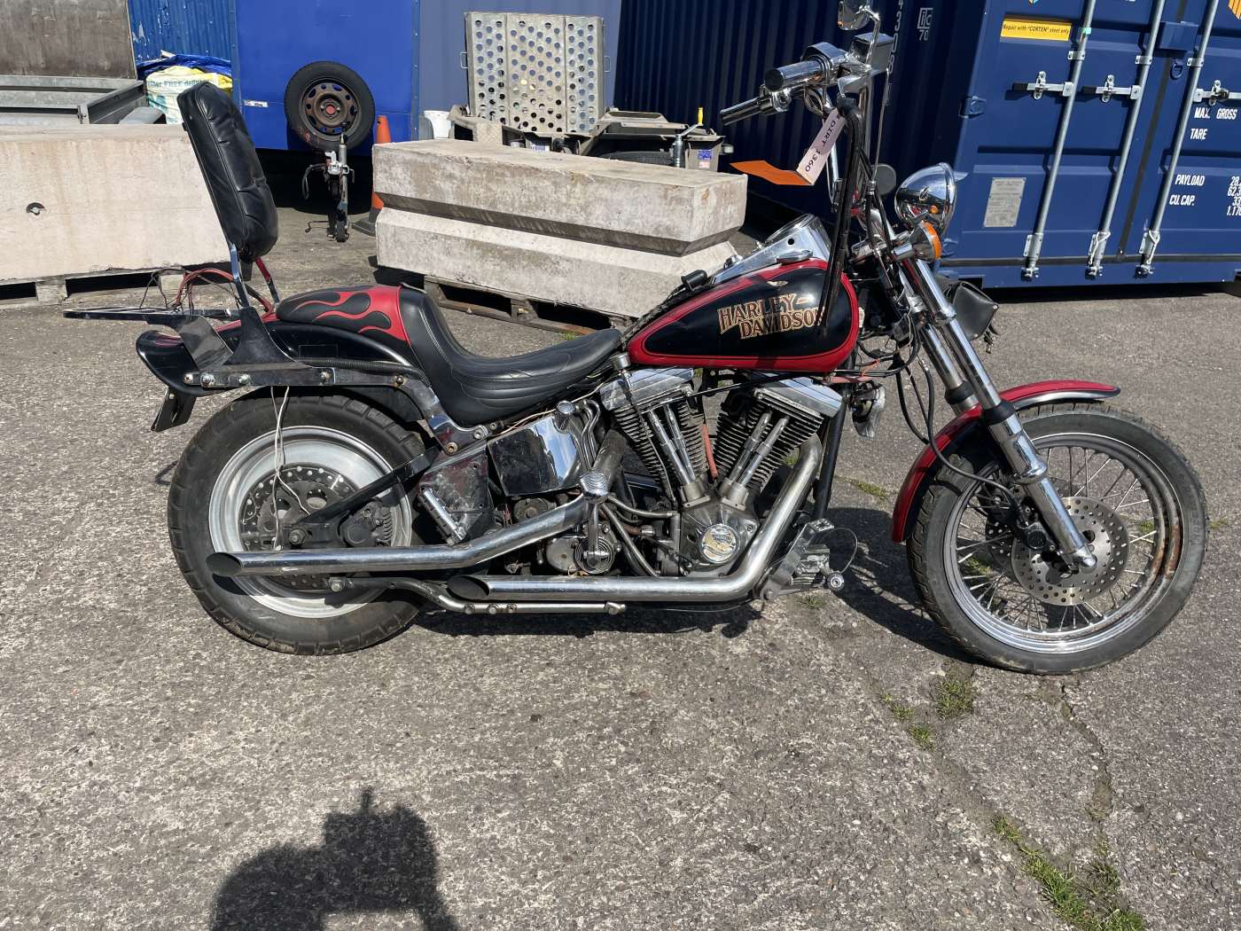 1983-Harley-Davidson-1340-Shovelhead-FXR-Evo-SnS-Project-RefD1360