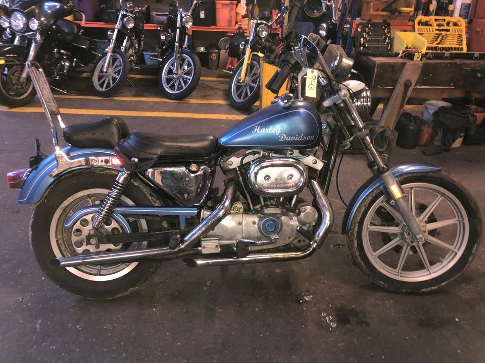 1984 Harley Davidson 1000cc Ironhead Sportster XLX Project