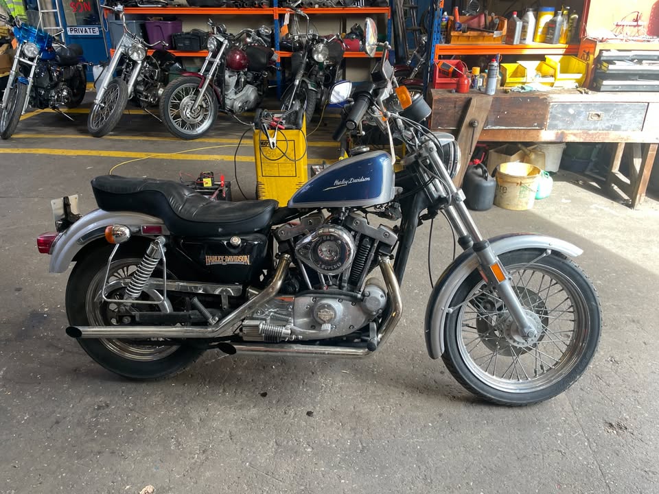 1984-Harley-Davidson-Ironhead-1000cc-Sportster-XLH-Ref-1577