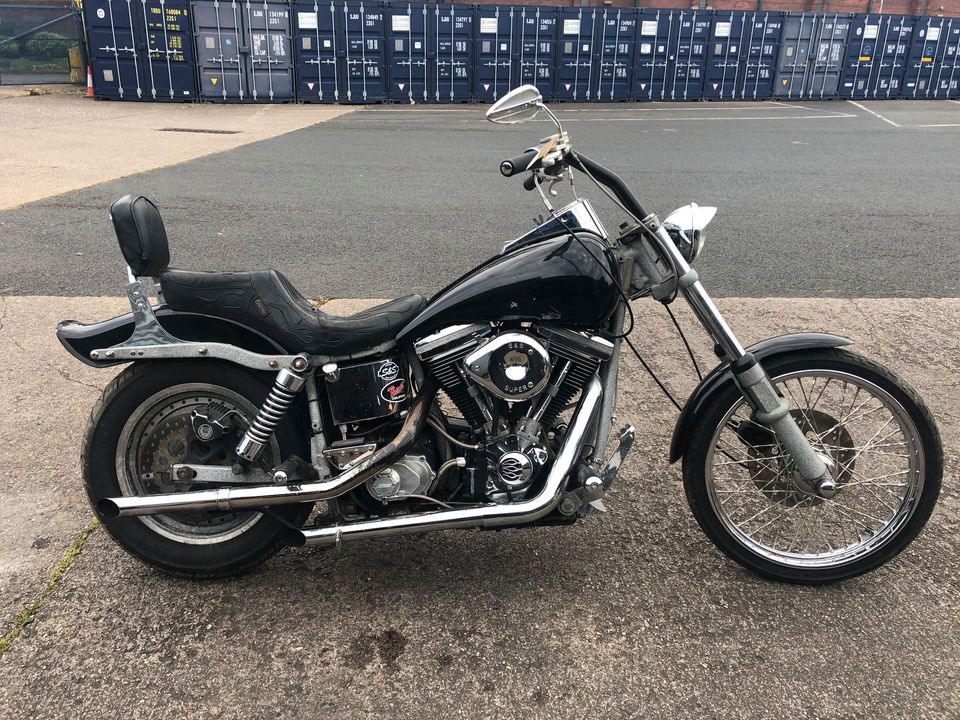 1985 Harley Davidson 1340cc FXWG Wideglide Black