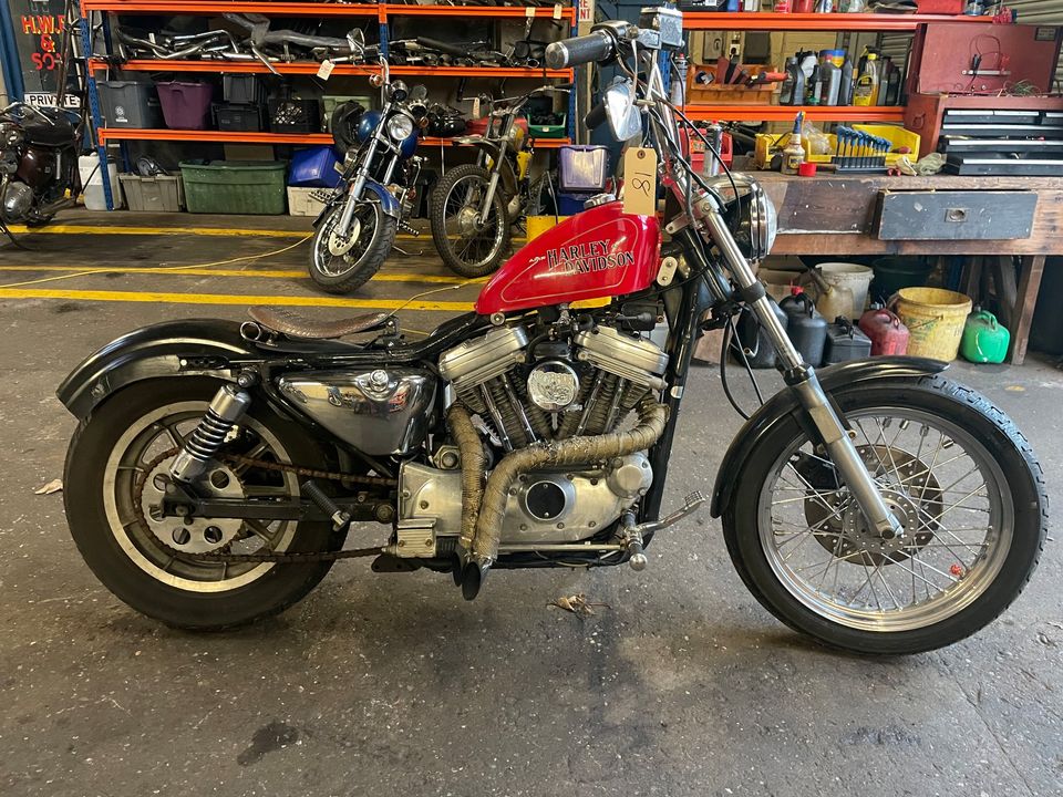 1987 Harley Davidson XL883 Sportster 1200cc conversion