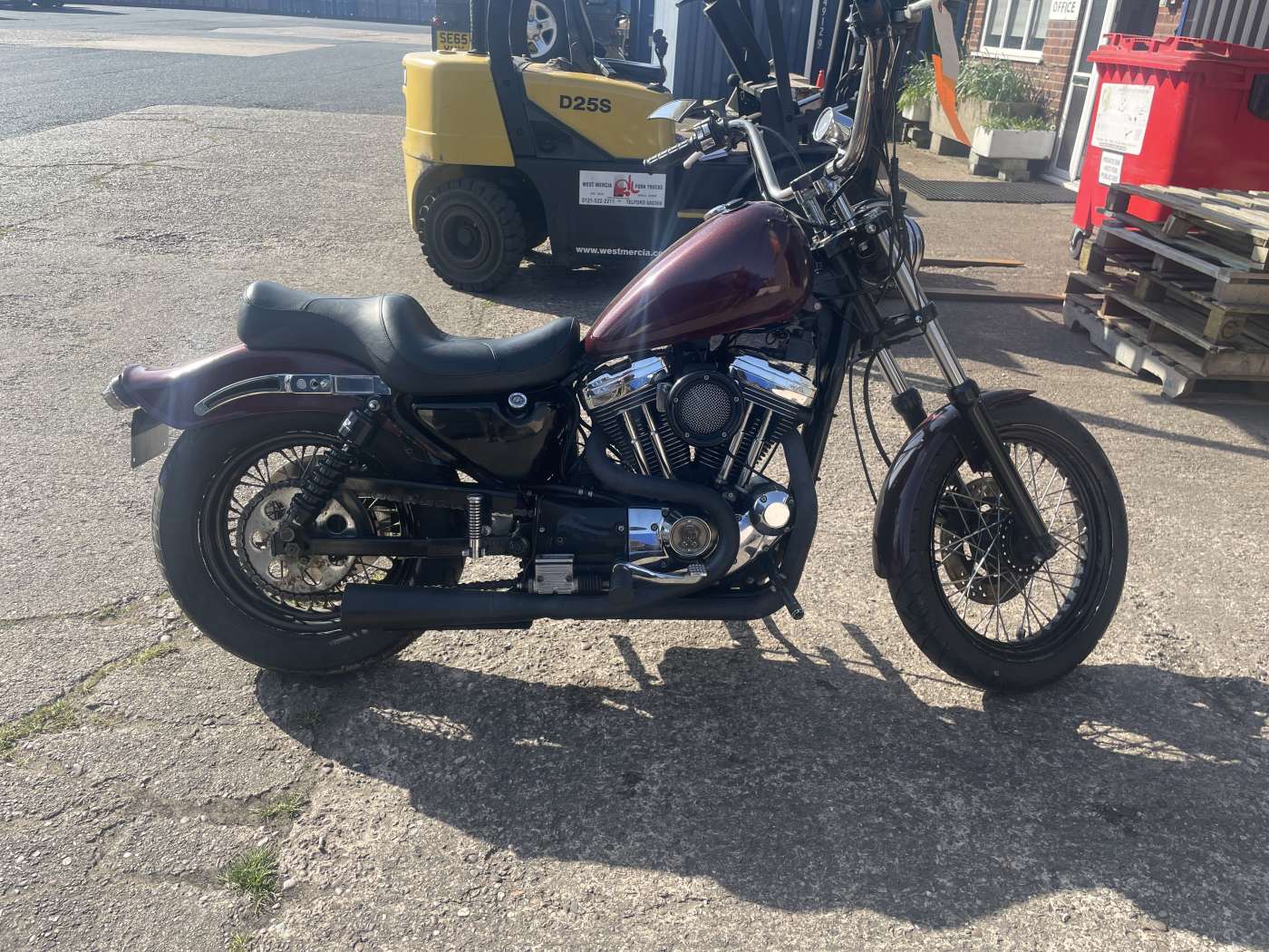 1988-90s-Harley-Davidson-Sportster-XLH883Dulux-1200cc-Motor-Ref1610