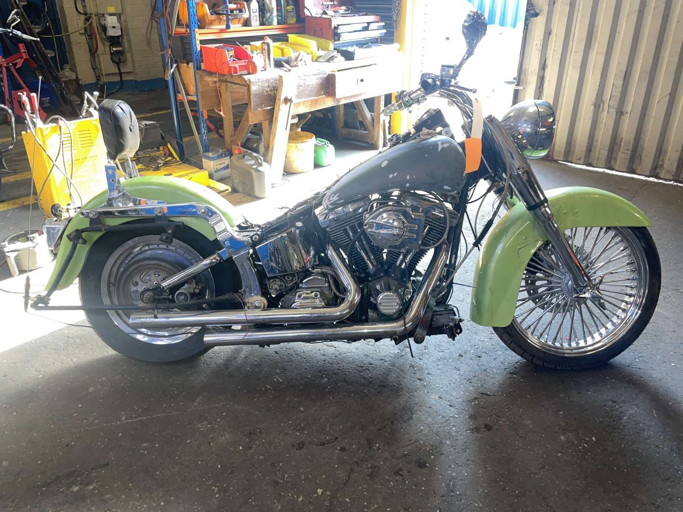1989-Harley-Davidson-Heritage-Softail-FLST-1340cc-Project-RefD1365