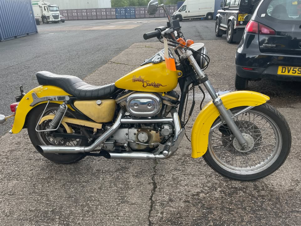 1990 Harley Davidson Sportster 883cc Delux XL883DXL Project Ref-1503
