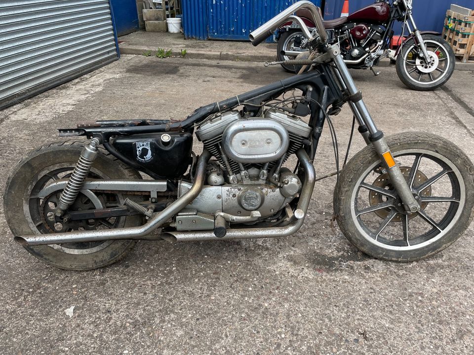 1990 Harley Davidson Sportster XL 1200cc Project Barn Find