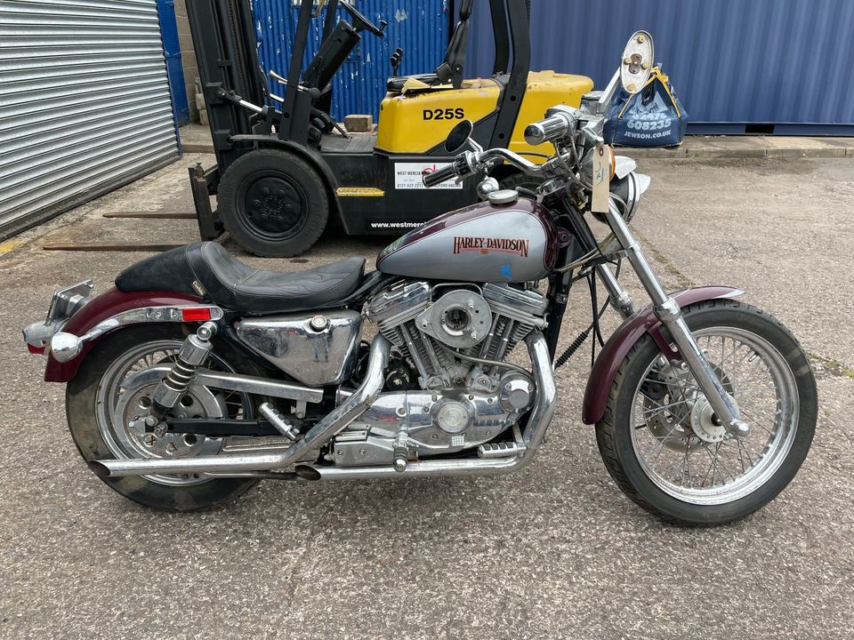 1992 Harley Davidson XL883DLX Deluxe Project