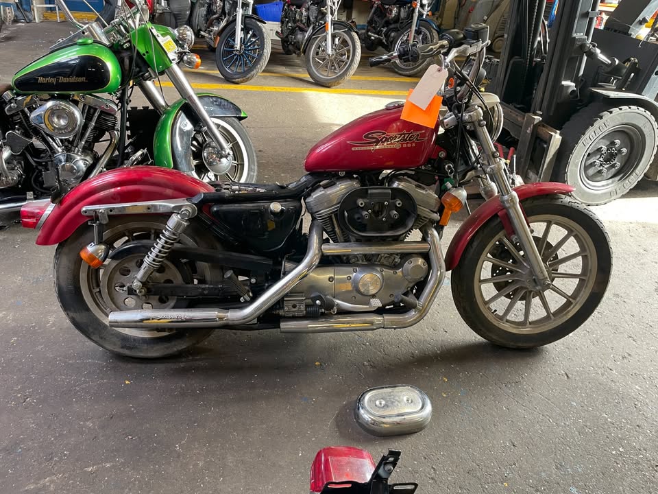 1997 Harley Davidson 883cc Sportster XL883HUG Hugger Project Ref-1509