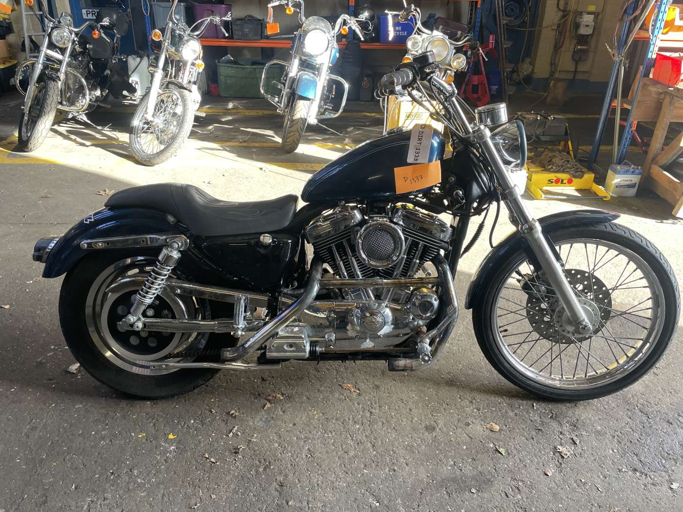 1998 Harley Davidson XL 1200cc Sportster Project RefD1333