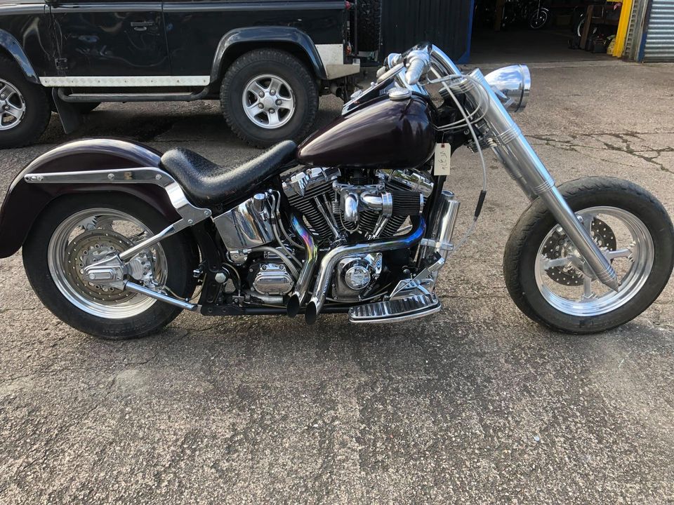 2002 Harley Davidson 1450cc Softail Fatboy Custom FLSTFI Nitro