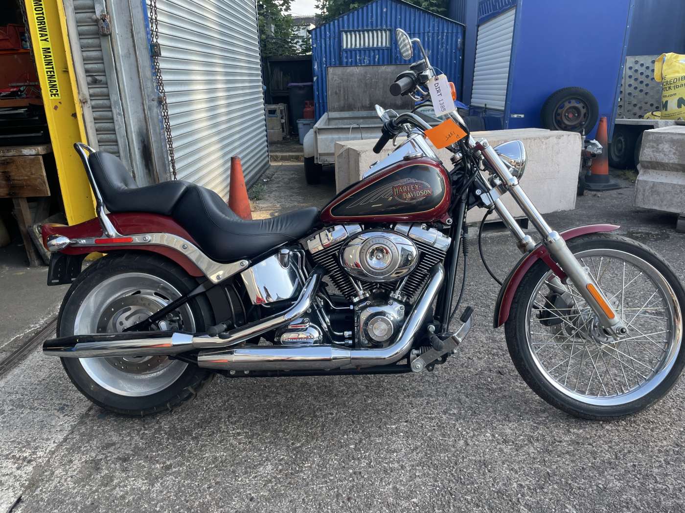 2007-Harley-Davidson-Softail-Custom-FXSTC-1584cc-RefD1385
