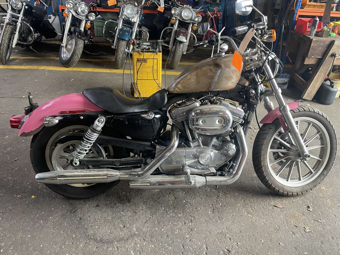 2009-Harley-Davidson-XL883L-Low-Project-Ref1588