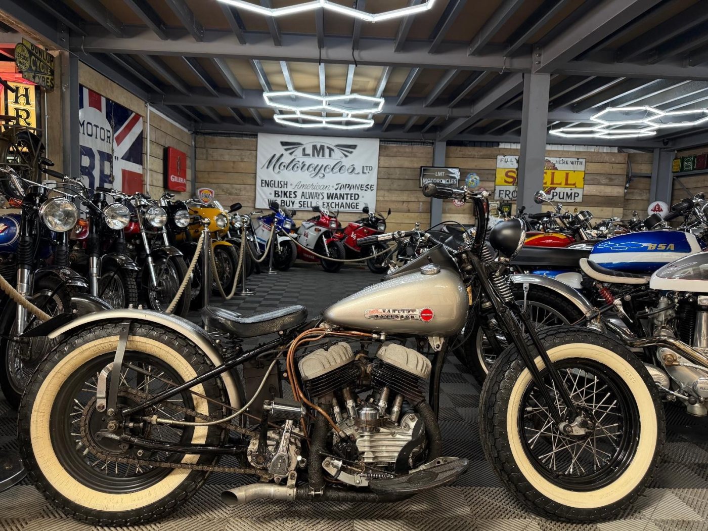 1942 Harley-Davidson WLA Bobber