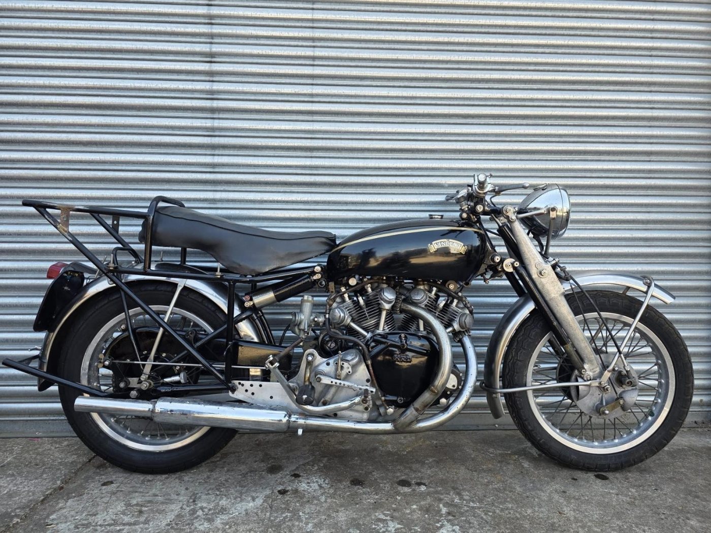 1949 HRD VINCENT HRD RAPIDE 1000 BARN FIND EASY PROJECT OFFERS PX COMET BSA TRIUMPH Barn Find