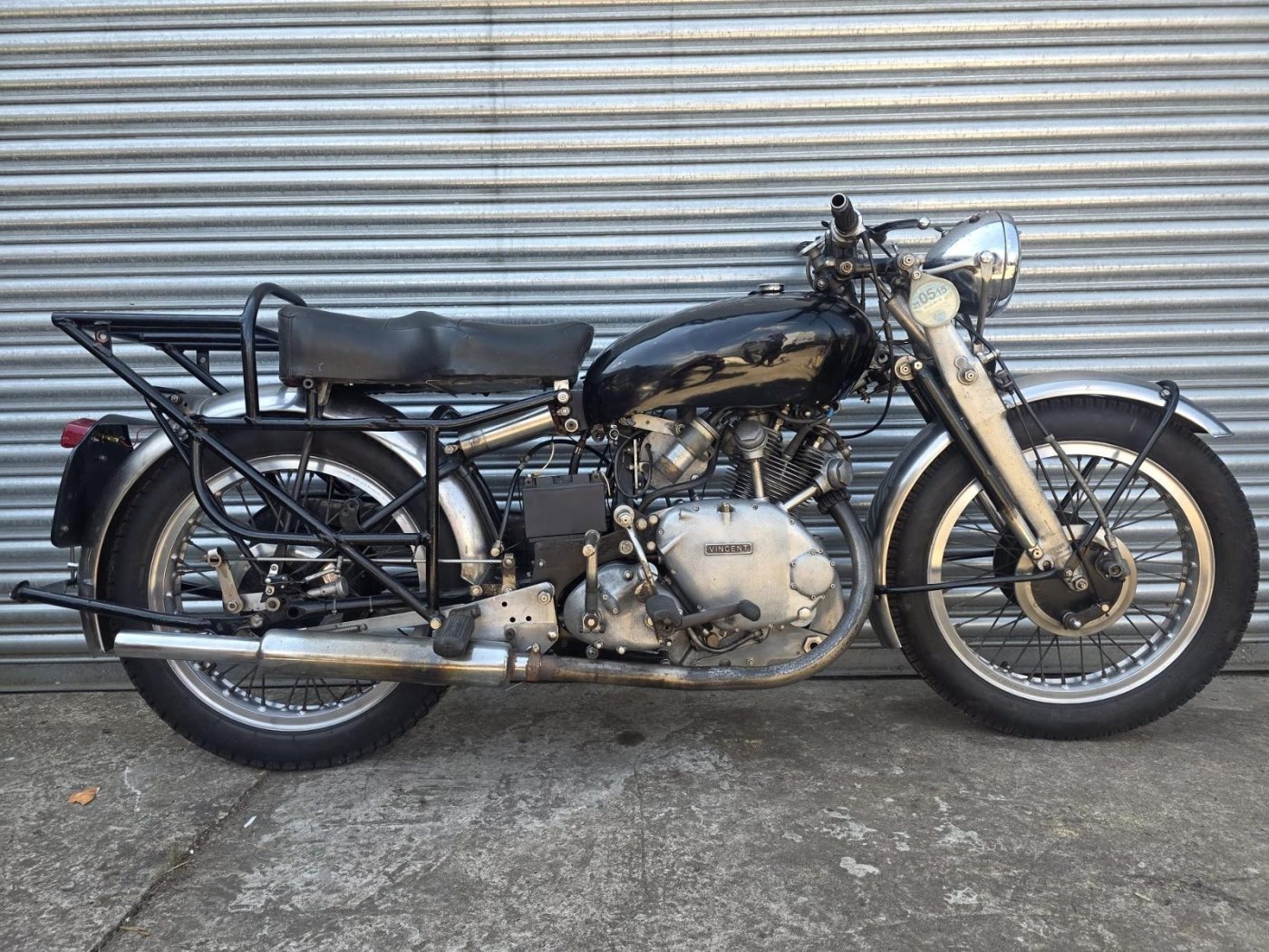 1950 VINCENTCOMET VINCENT 500 COMET BARN FIND EASY RUNNING PROJECT ONO PX HRD RAPIDE BSA TRIUMPH Barn Find