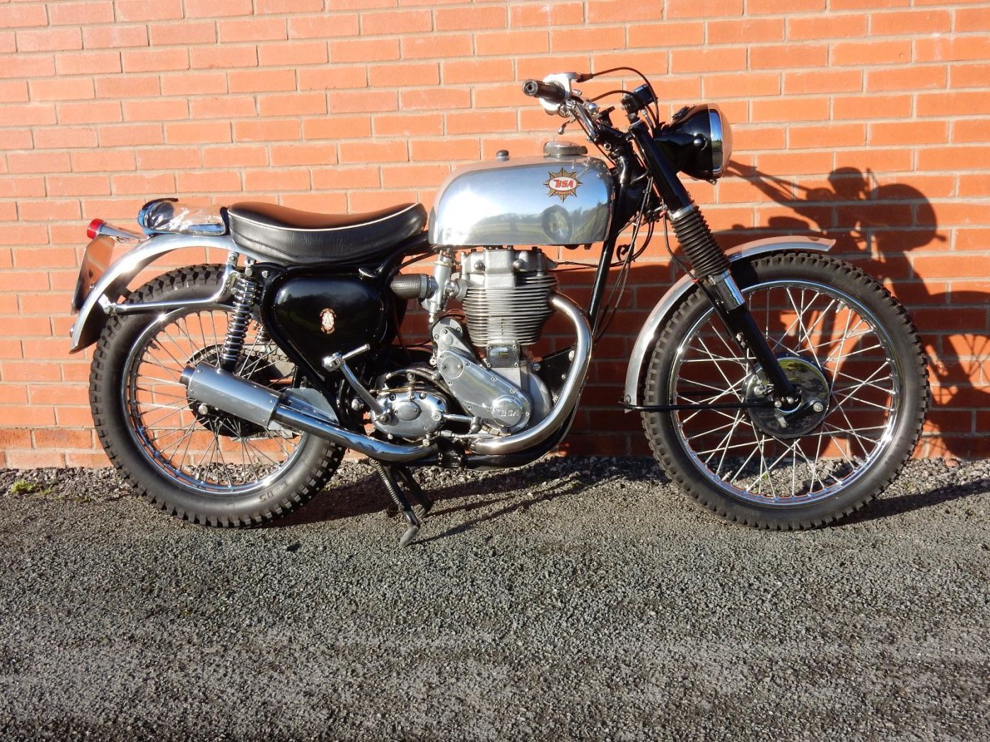 1957 BSA Gold Star DBD34 500cc 1957 scrambler in ISDT trim. Factory matching nos Custom
