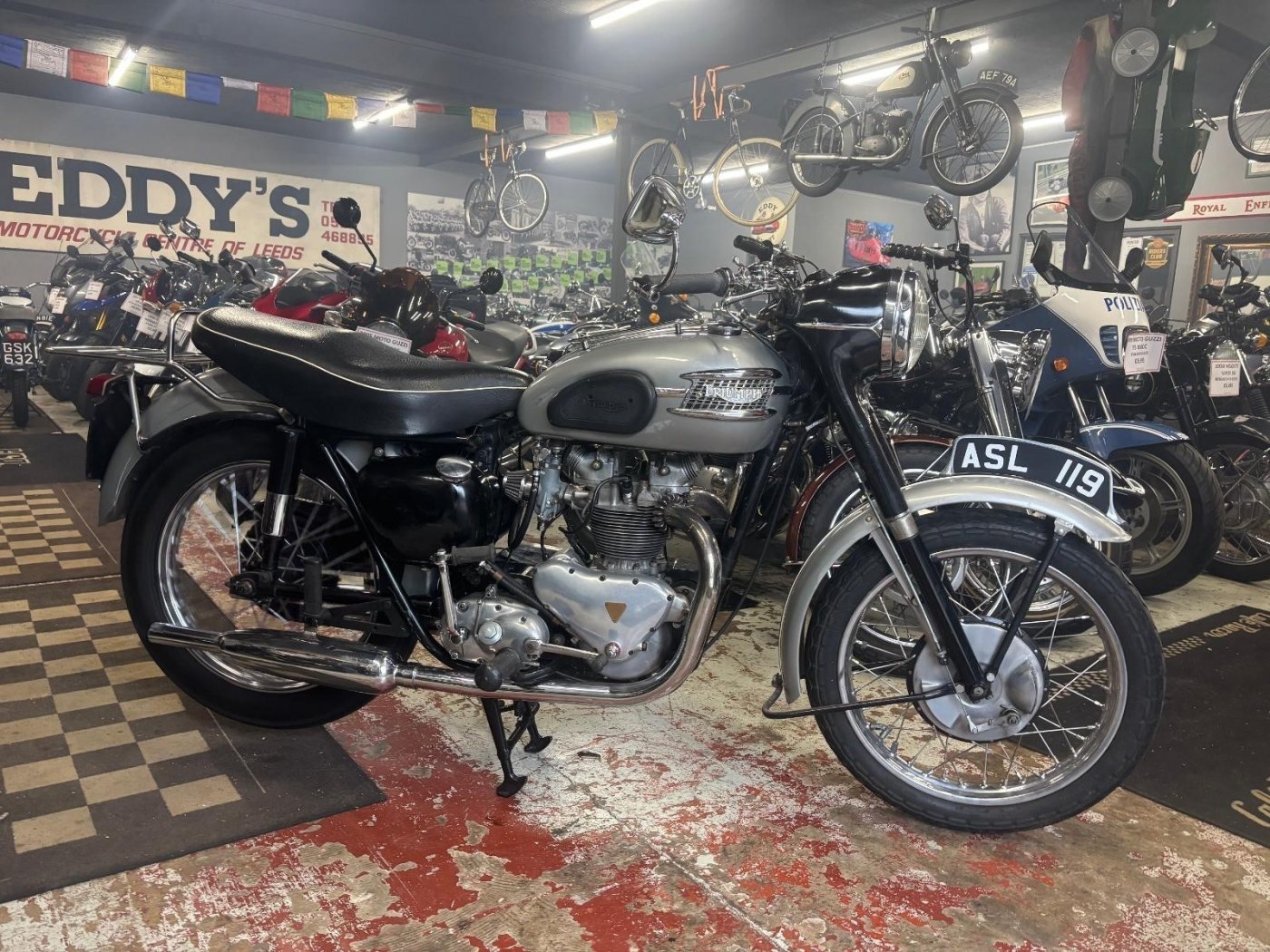 1957 Triumph T100 500CC PRE UNIT MATCHING NUMBERS