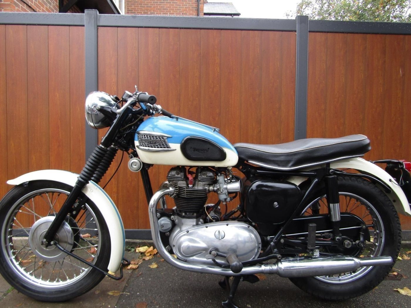 1957 Triumph TIGER T110 BONNEVILLE 1957 PRE UNIT . 8319 MILES . Original Paint