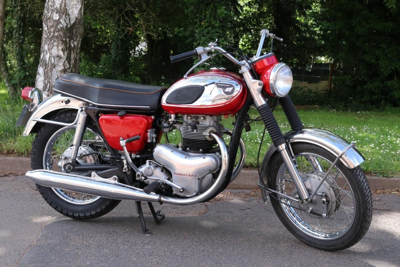 1966 Kawasaki W1 W2 Unrestored