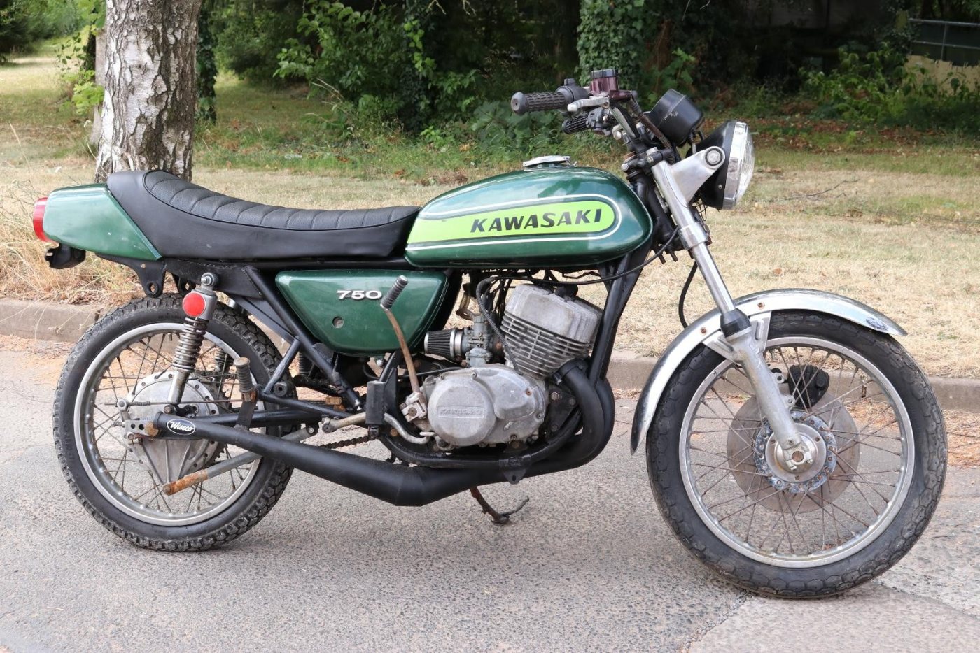 1974 Kawasaki H2 B H2B Barn Find